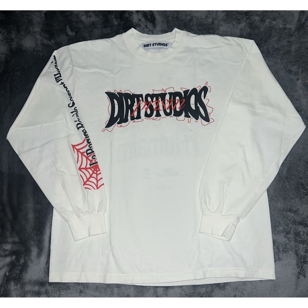 LARGE Dirt Studios® / PRISM Long Sleeve T-Shirt - Spider Web